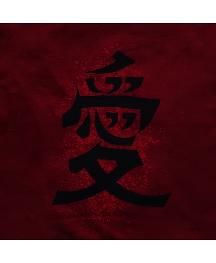 Kanji- 9 inch- Love- Dark Red